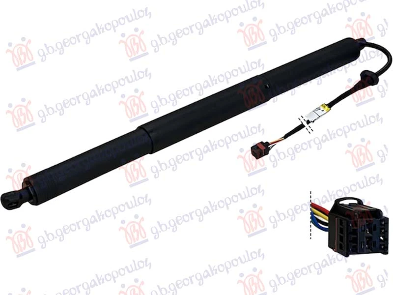AMORTIZER GEPEK VRATA ELEKTRICNI (L=D) (6 PIN)