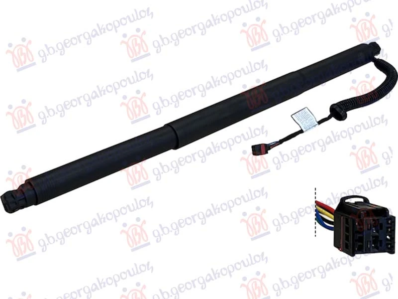 AMORTIZER GEPEK VRATA ELEKTRICNI (L=D) (6 PIN)