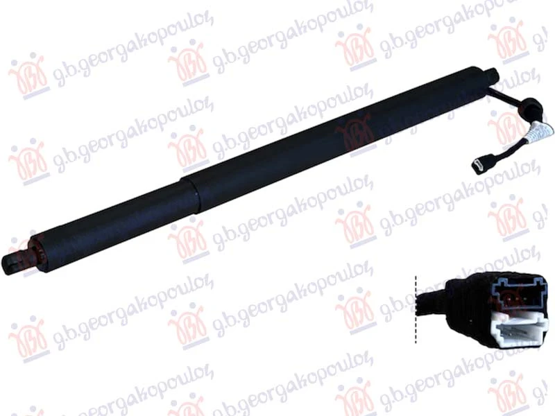 AMORTIZER GEPEK VRATA GORNJI ELEKTRICNI (L=D) (4+3 PIN) -2019