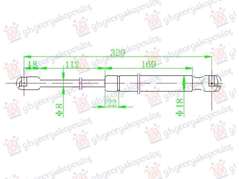 AMORTIZER HAUBE (320L-360N)
