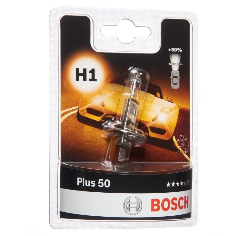 Bosch halogena sijalica H1 (+50%)