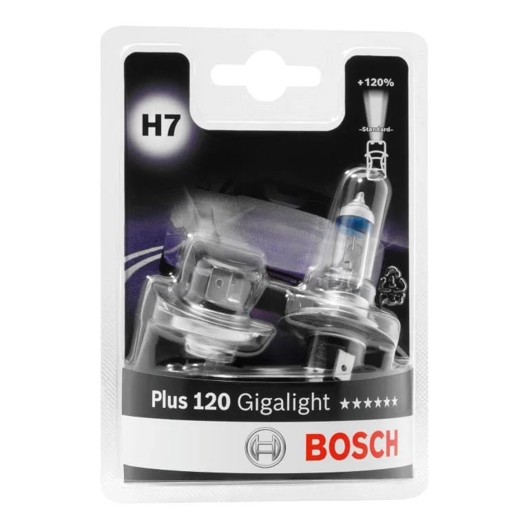 Bosch halogena sijalica H7 (Gigalight +120%) (2kom)