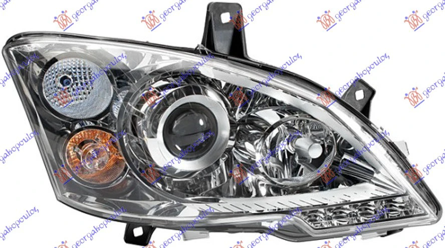 FAR Bi-XENON AFS SA LED DNEV. SV. (DEPO)