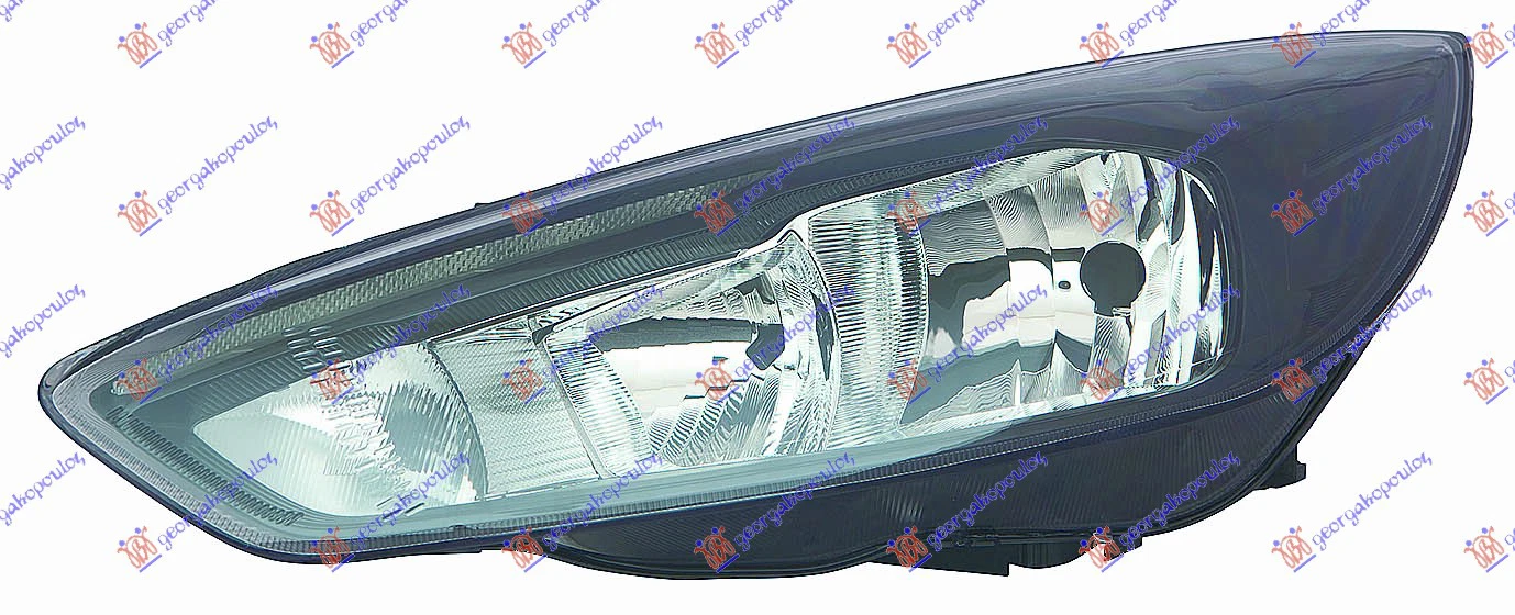 FAR EL CRNI H7/H1 LED DN.SV. SA MOT DEPO