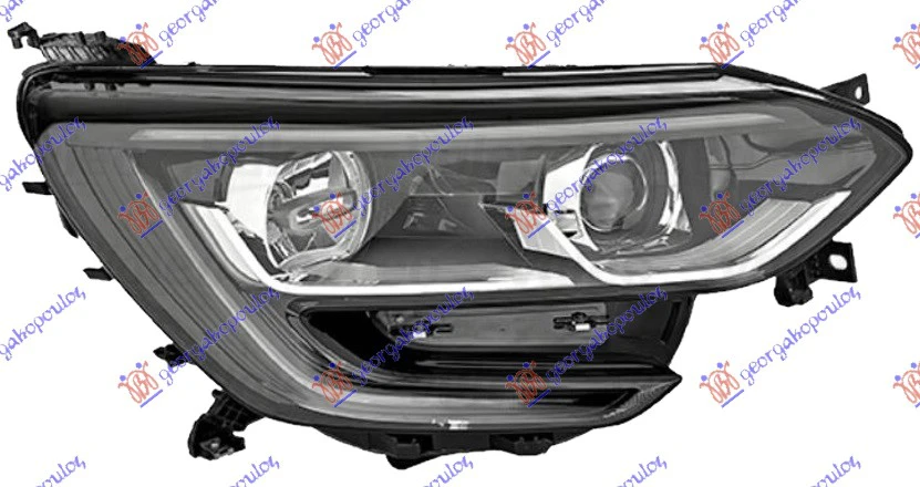 FAR EL. (H7/H7) CRNI SA LED DN.SV. VALEO