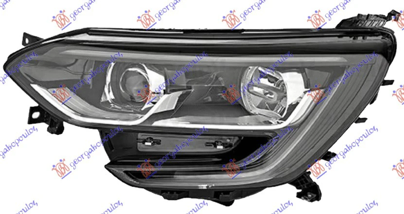 FAR EL. (H7/H7) CRNI SA LED DN.SV. VALEO