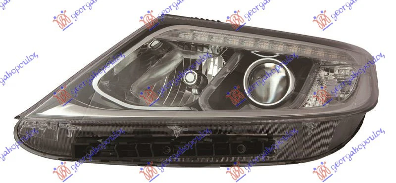 FAR EL. (H7/H7) SA LED DNEV.SVET. (DEPO)