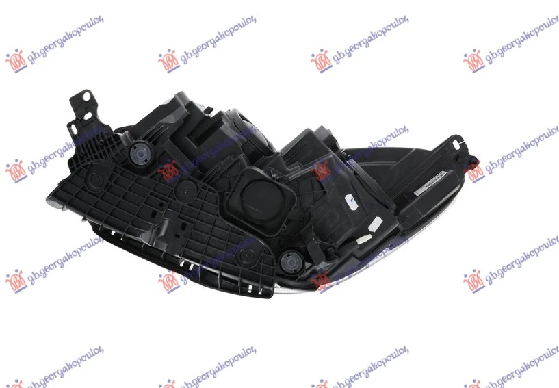 FAR ELEKTRICNI CRNI (H7/H1) (SA LED DNEVNIM SVETLOM) (VALEO)