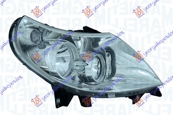 FAR ELEKTRICNI (H7/H1) SA LED DNEVNIM SVETLOM 2012- (MARELLI)