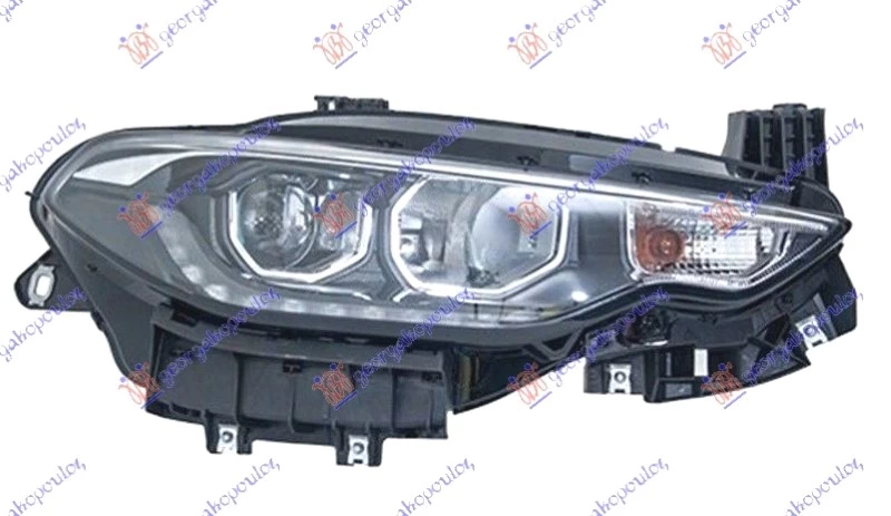 FAR ELEKTRICNI (H7/H7) SA LED DNEVNIM SVETLOM HROM (TURSKA)