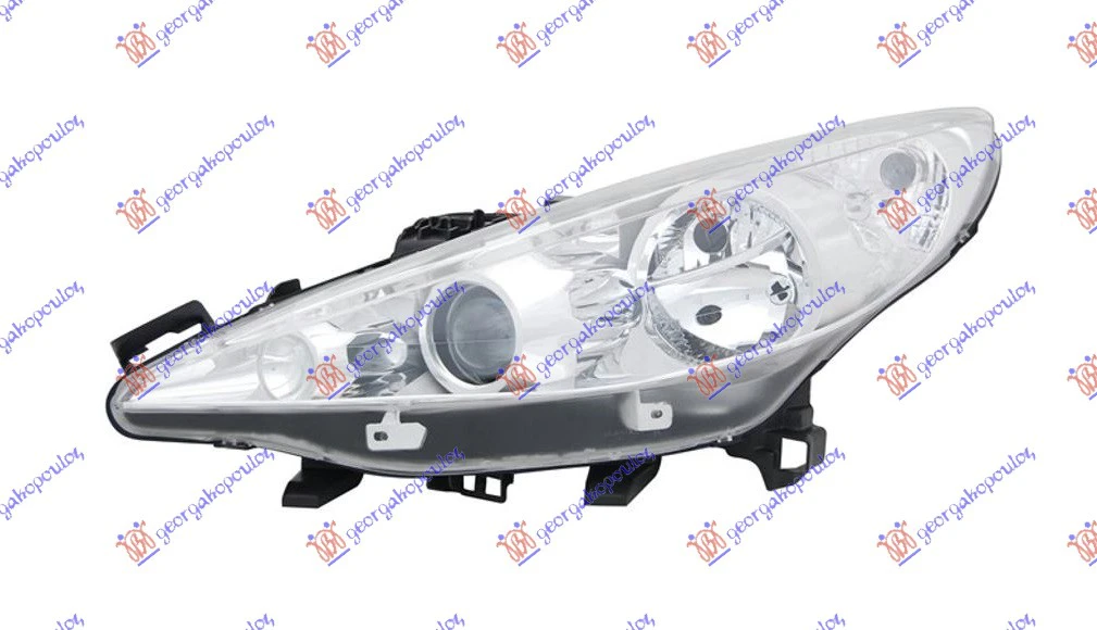 FAR VALEO SA PROJEKTOROM H7/H7/H1