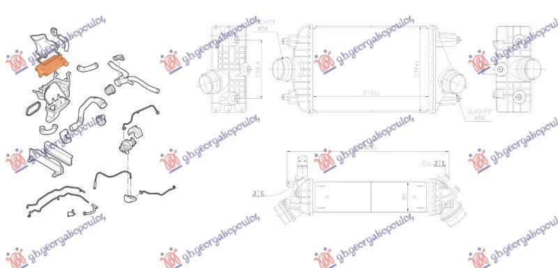 HL. INTERKULERA 3.8 BEN DESNO 313x231x80