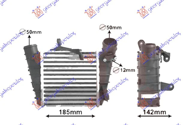 HLAD INTERC.1.8TUR.BENZIN/1.4-19TDi DIZE