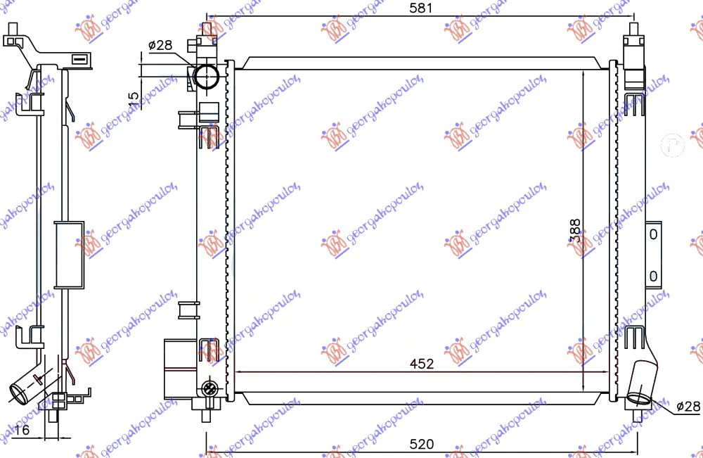 HLAD. MOT. 1.2 DIG BENZ.MAN (45x39) KOYO