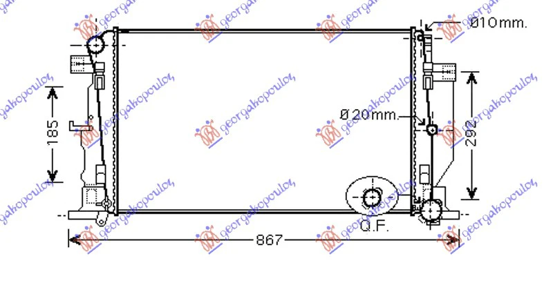 HLAD MOT 2.2 CDi+AC (B)(67.7x41.5x34)MAN