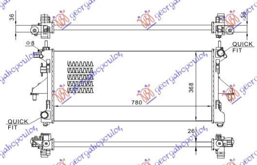 HLAD. MOT. 2.3 DIZ MAN -AC 78x38 MEHANIC