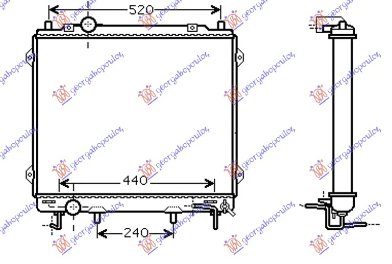 HLAD. MOT. 2.9 CRDi (51x57x26) AUTO