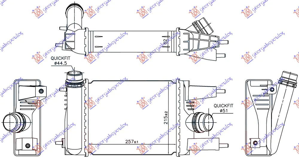 HLAD.INTERC. 1.2 DIG- TURBO BENZIN