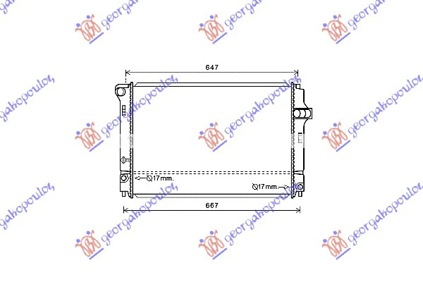 HLADNJAK 1.5 HIBRID(54/55KW)(600x400x16)