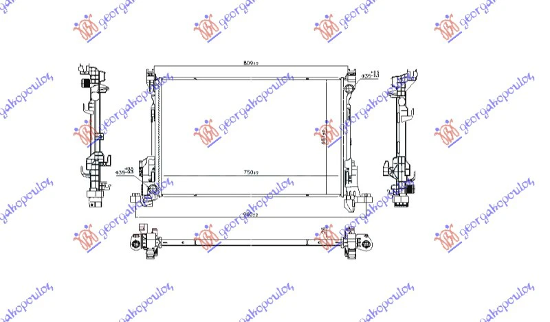 HLADNJAK 1.6 CDTi +AC DIZEL MANUAL
