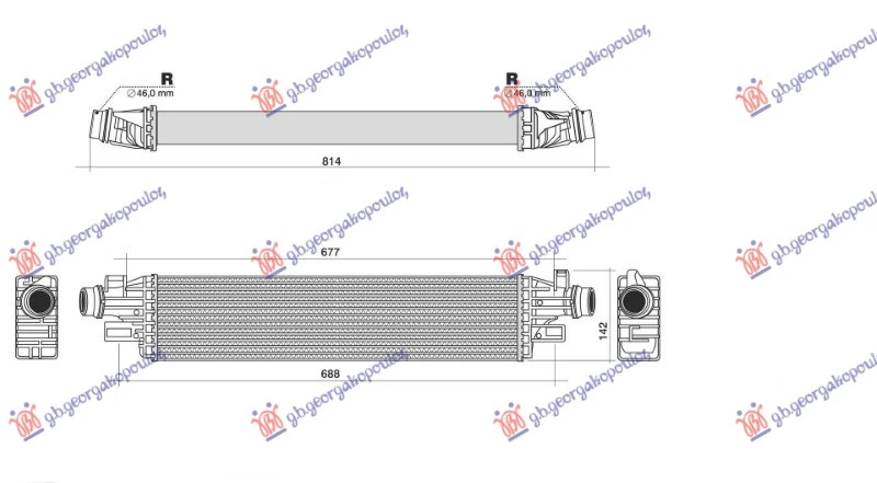 HLADNJAK INTERKULERA 1.3 CDTI (570x127)