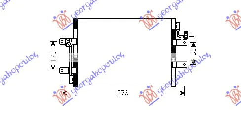 HLADNJAK KLIME  1.3 JTD (45x35x16) 03-