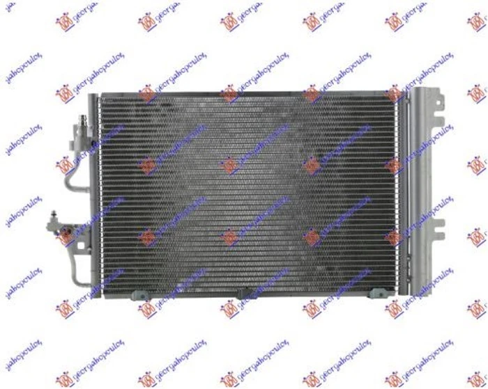 HLADNJAK KLIME 1.4/1.6i 16V (540x360x16) (NRF)