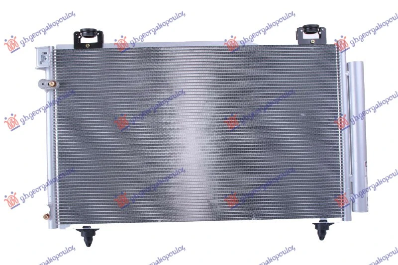 HLADNJAK KLIME 1.6/1.8 BENZIN - 2.0 D4D DIZEL (610x360x16) CEV LEVO (KOYO)