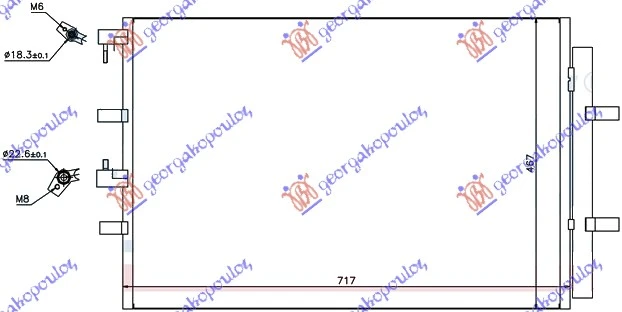 HLADNJAK KLIME 2.2 TDCi (717x467) (MARELLI)