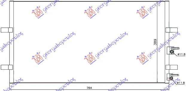 HLADNJAK KLIME BENZIN/DIZEL (722x388) (KOYO)