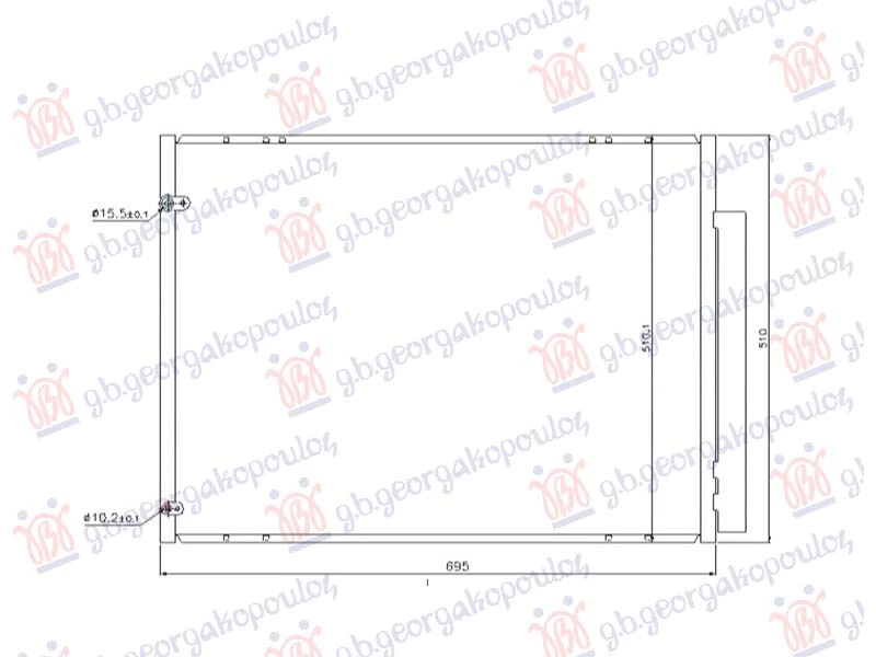 HLADNJAK KLIME (RX350) 3.5 BENZIN (AUTO) (695x510)