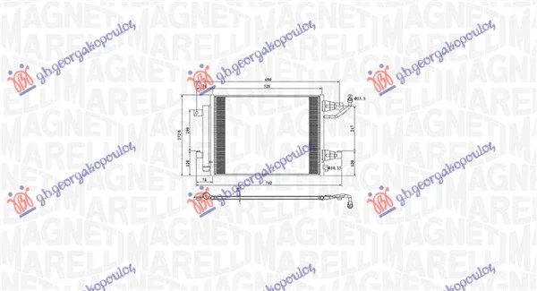 HLADNJAK KLIME ZA SVE MODELE (520x375) (MARELLI)