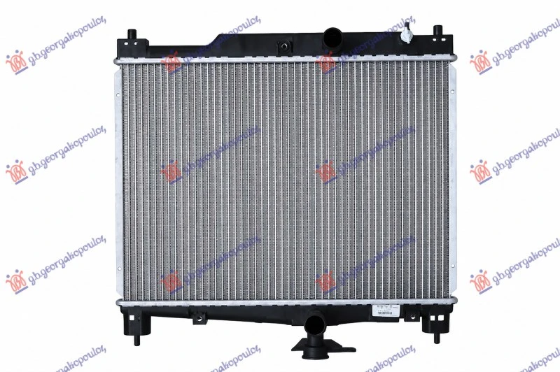 HLADNJAK MOTORA 1.0/1.3 BENZIN (+/-AC) (350x490) (NRF)
