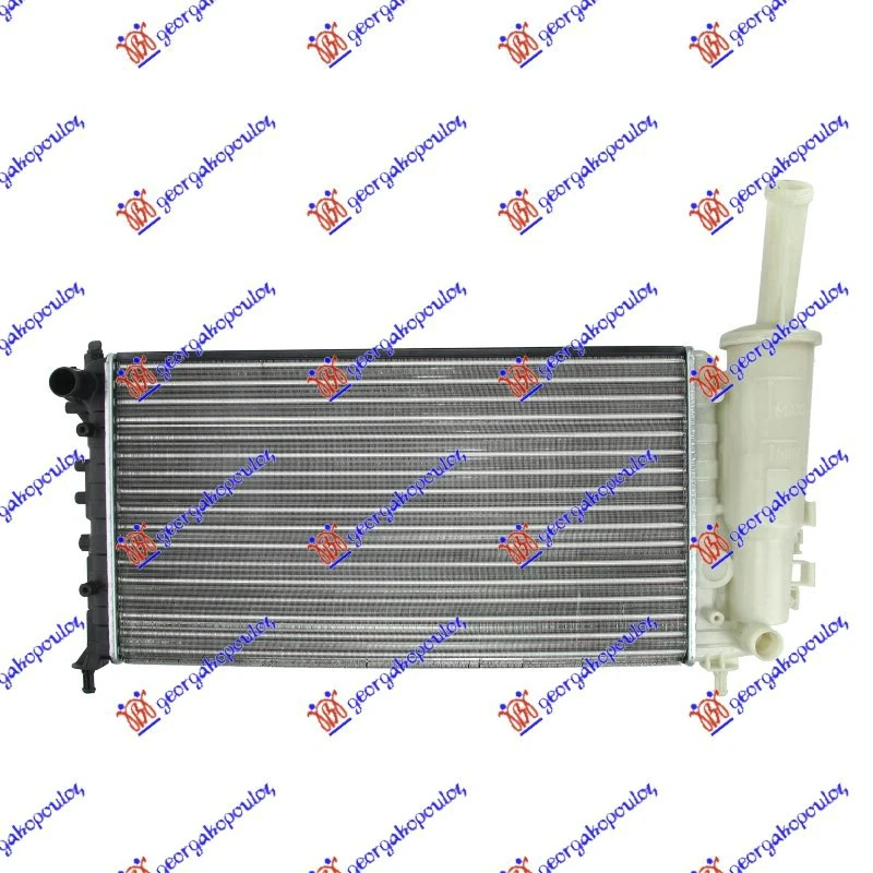 HLADNJAK MOTORA 1.2 8V/16V (MAN/AUTO) (+/-AC) (58x31.6) -01 (VALEO TIP) (VALEO)