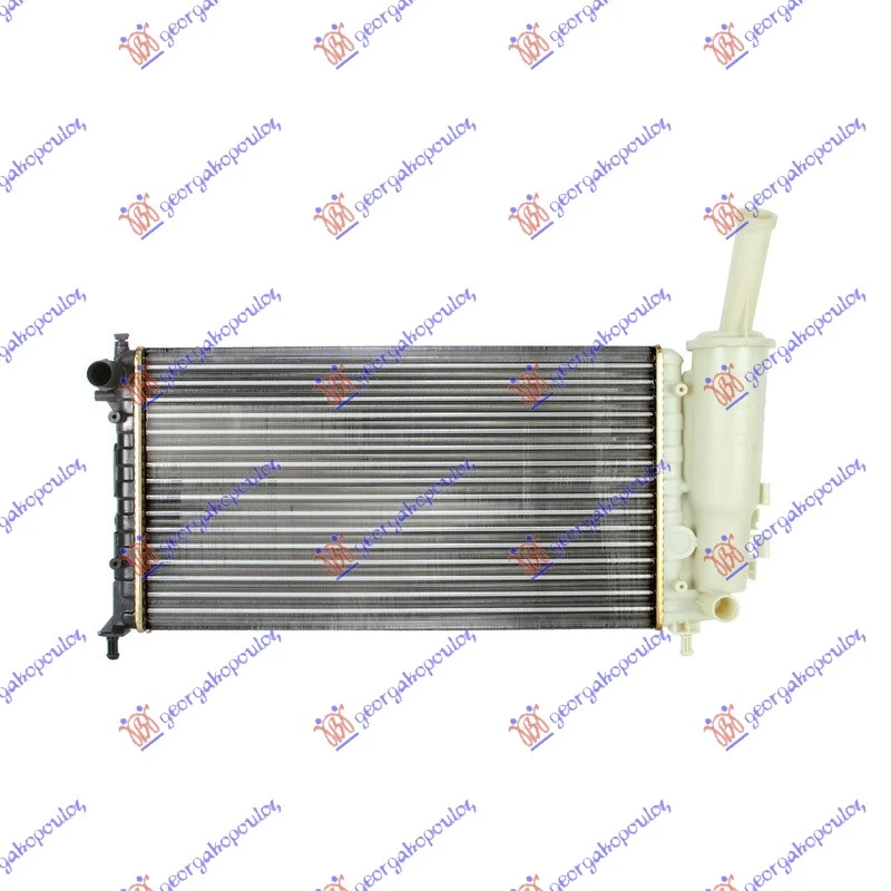 HLADNJAK MOTORA 1.2CC (MAN/AUTO) (+/-AC) (58x31.6) 01-03 (VALEO TIP) (NRF)