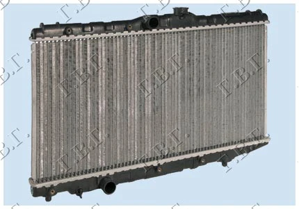HLADNJAK MOTORA 1.3/1.6/1.8 BENZIN (668x325) (NRF)