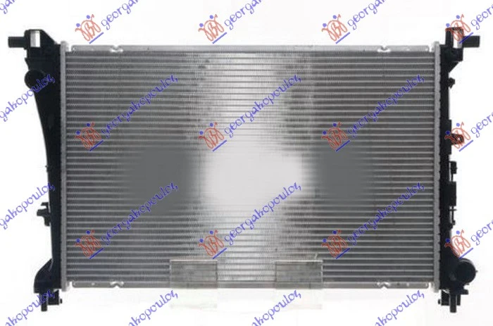 HLADNJAK MOTORA 1.4 TNG (88KW) (MAN) BENZIN / 1.3/1.6 MJTD (MAN) DIZEL (620x390x26) (MARELLI)