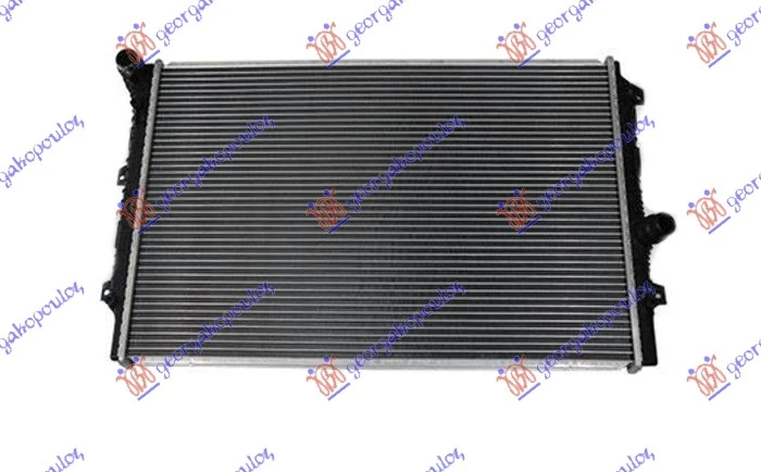 HLADNJAK MOTORA 1.4/2.0 Tsi-TFSi BENZIN / 2.0 TDi DIZEL (650x445) (NRF)