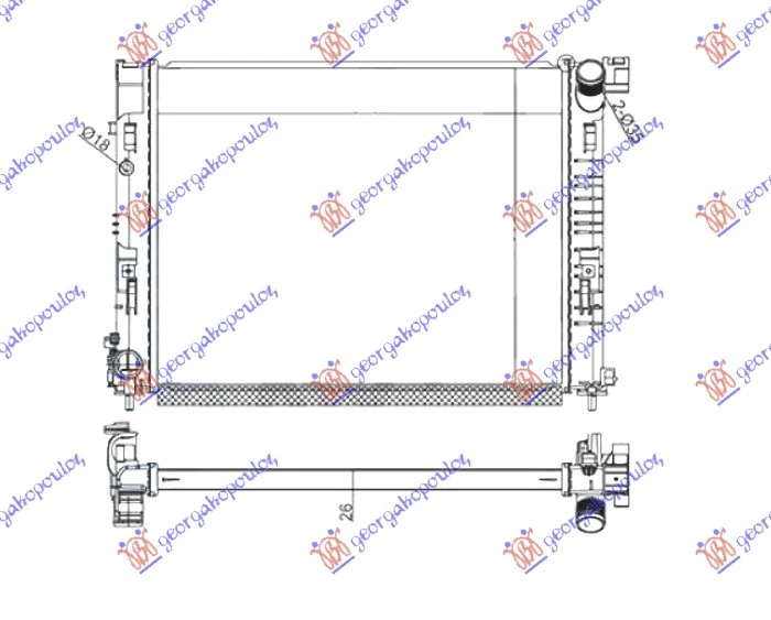 HLADNJAK MOTORA 1.5 Blue DCI Micro Hybrid DIZEL (MANUELNI) (510x398)