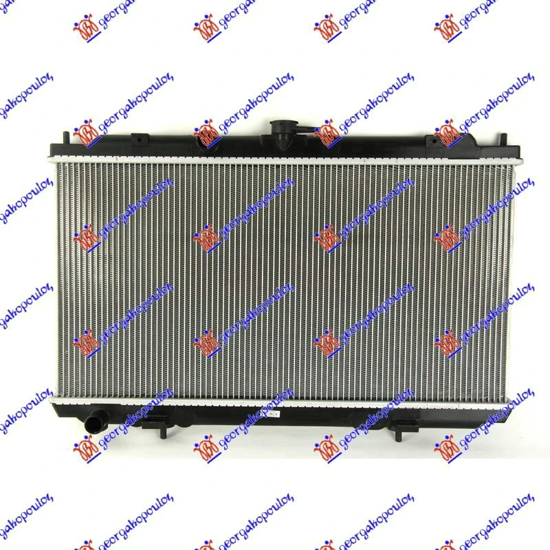 HLADNJAK MOTORA 1.5/1.6/1.8 (+/-AC) (360x690) (ENGLESKA) (GORNJI OTVORI NOSACA VENTILATORA 445mm) (KOYO)