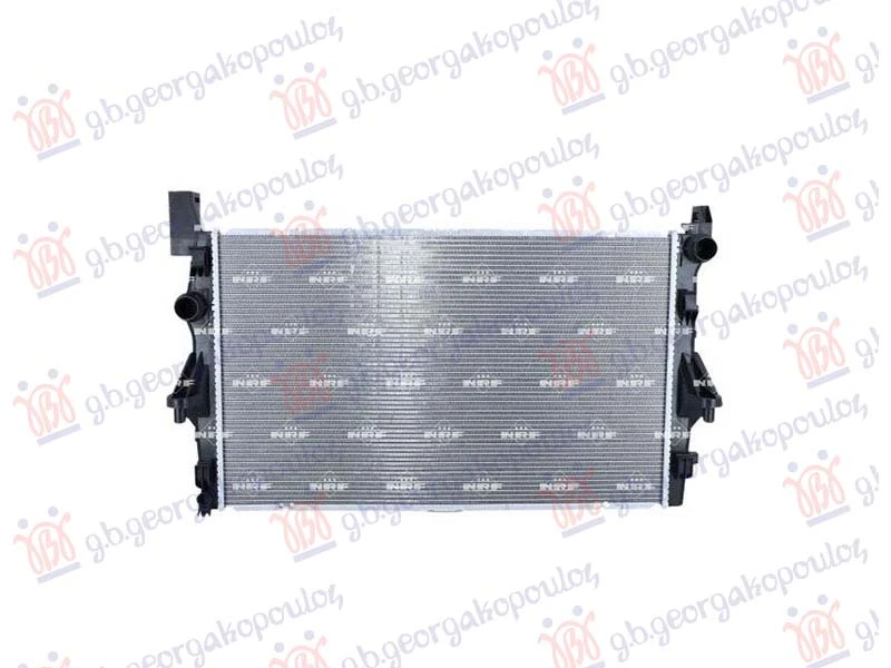 HLADNJAK MOTORA 1.6 (12009-111 CDI) -AC (690x418x16) NOSACI NA SREDINI (NISSENS)