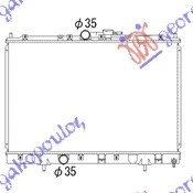 HLADNJAK MOTORA 1.8/2.0 BENZIN (MAN) (425x658) (VALEO)