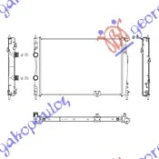 HLADNJAK MOTORA 2.0 DCi (63x44.5x34) (KOYO)