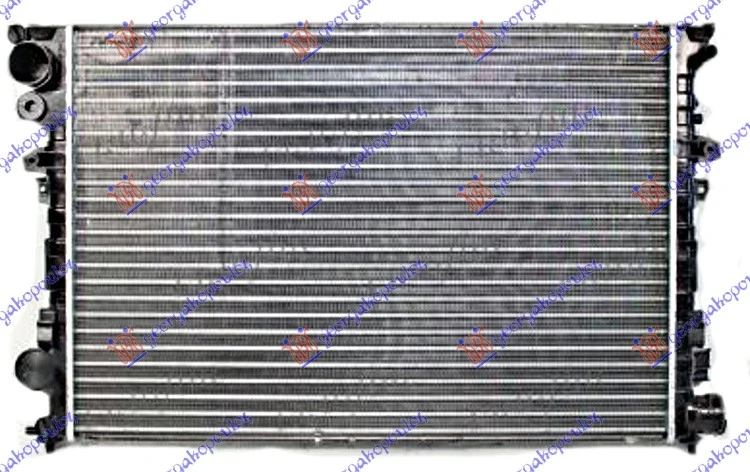 HLADNJAK MOTORA 2.0 HDI (+/-AC) (670x446x27) (VALEO)