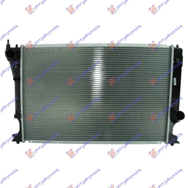 HLADNJAK MOTORA 2.0/2.2 D4D DIZEL (MAN) 06- (625x410) (2 CEVI) (KOYO)