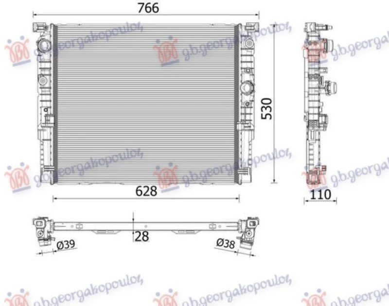 HLADNJAK MOTORA 2.0/3.0/4.4 BENZIN (MAN/AUTO) (627x528)