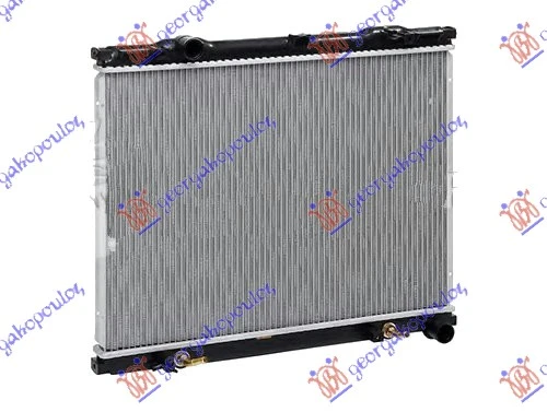 HLADNJAK MOTORA 2.5 CRDi (AUTO) (+/-AC) -06 (46.5x62.8) -06 8mm (DOOWON TIP) (NISSENS)