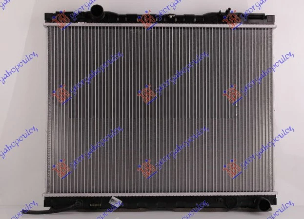 HLADNJAK MOTORA 2.5 CRDi (MAN) (+/-AC) (46.5x62.8) -06 8mm (DOOWON TIP) (NISSENS)