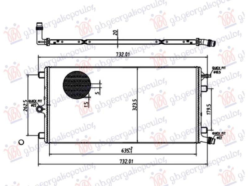 HLADNJAK MOTORA DODATNI 1.5/1.6/2.0 BENZIN/HIBRID - 2.0 DIZEL (634x326)