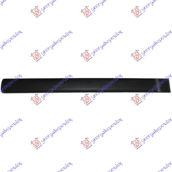 LAJSNA PREDNJIH VRATA CRNA 100mm